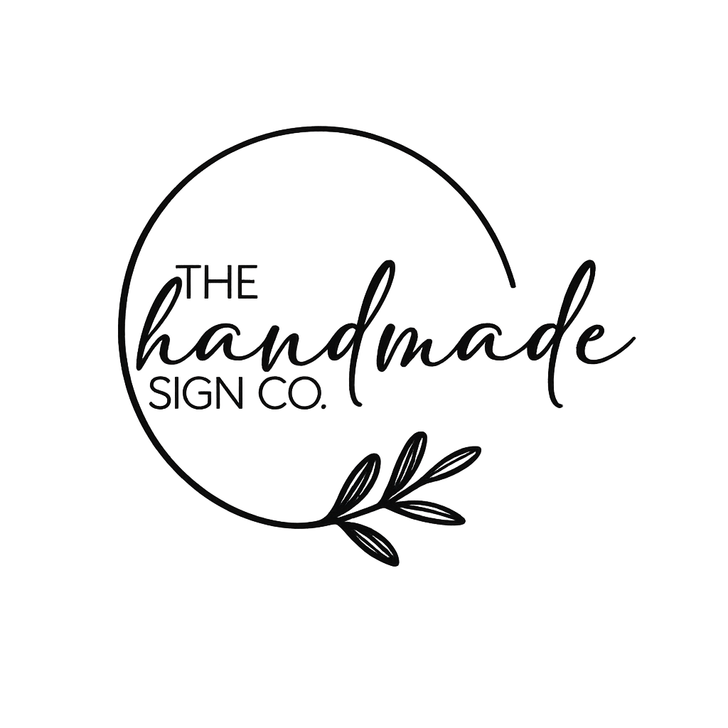 The Handmade Sign Company logo
